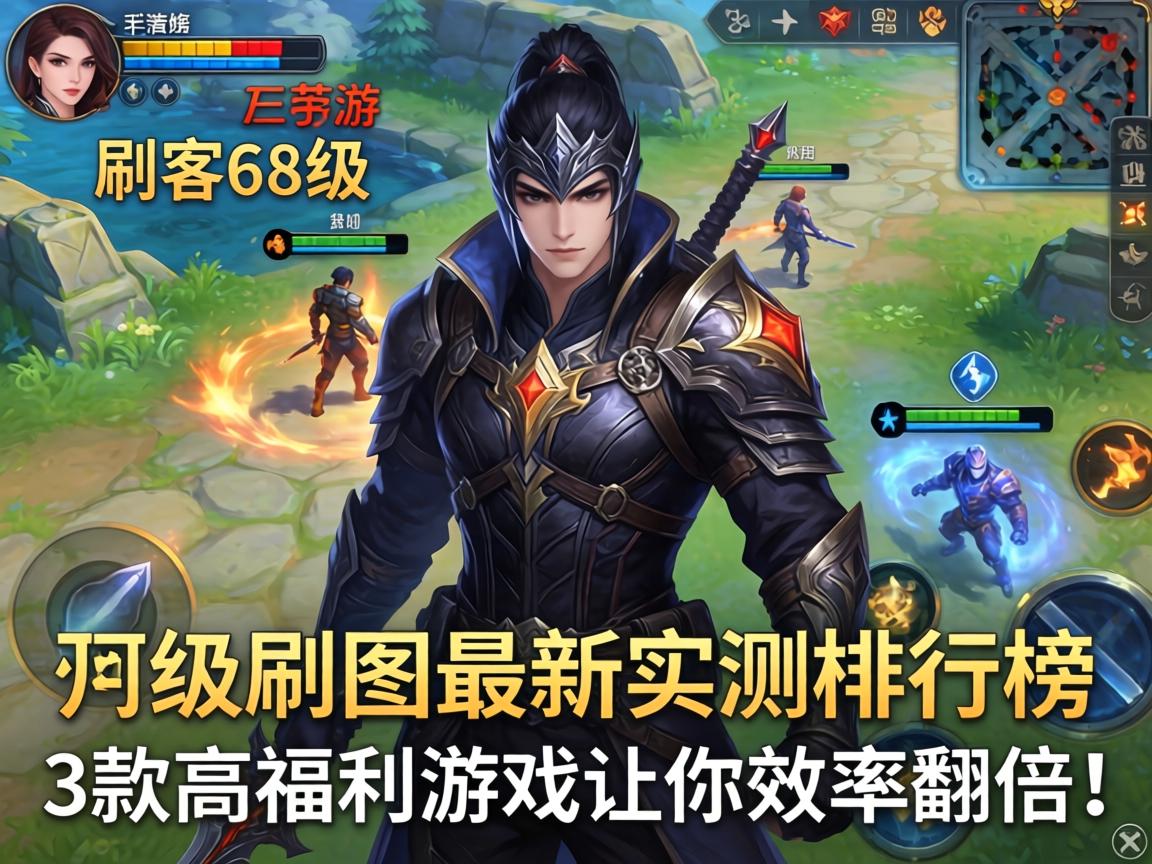 RO手游刺客68级刷图最新实测排行榜,这3款高福利游戏让你效率翻倍!