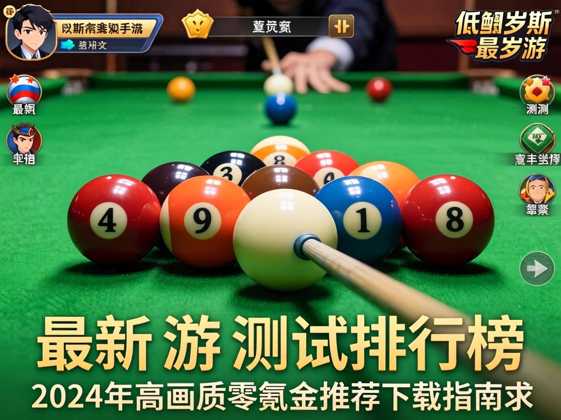 俄式桌球手游最新实测排行榜,2024年高画质零氪金推荐下载指南