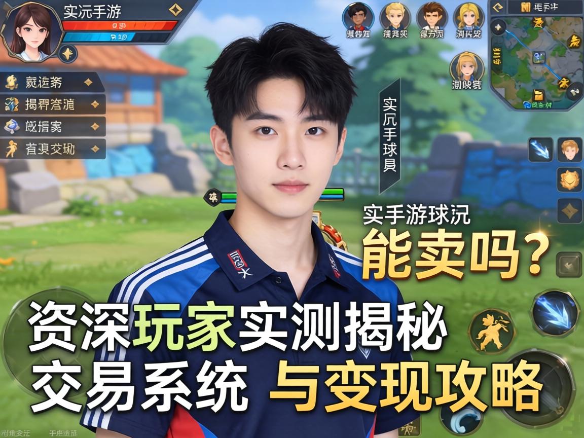 实况手游球员能卖吗?资深玩家实测揭秘交易系统与变现攻略