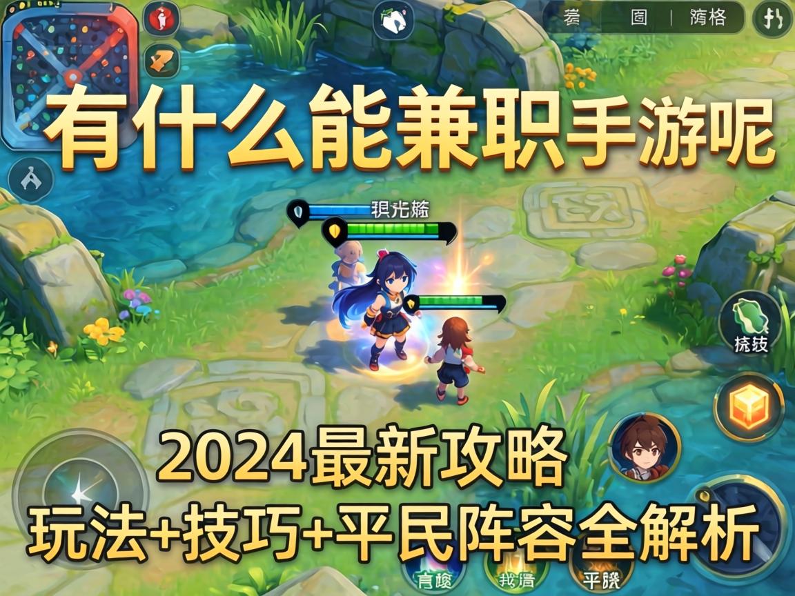 有什么是能兼职的手游呢?2024最新攻略,玩法+技巧+平民阵容全解析