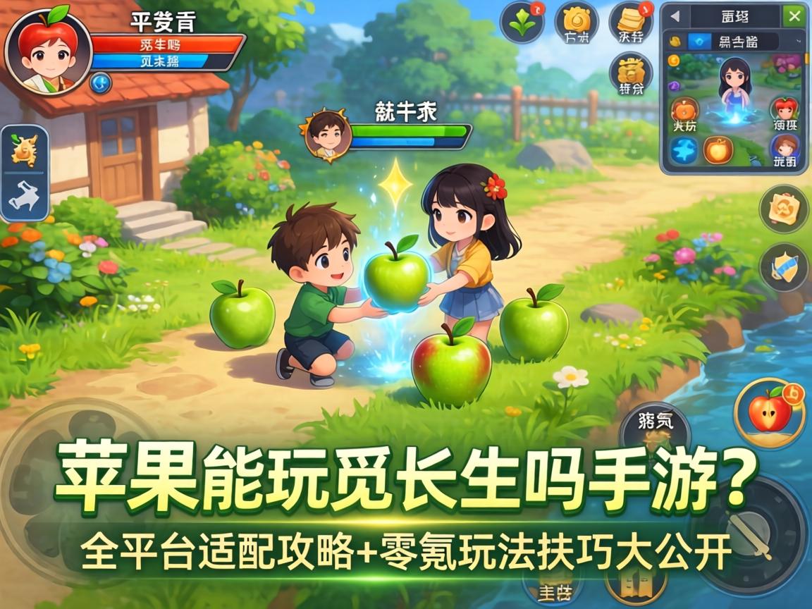 苹果能玩觅长生吗手游？全平台适配攻略+零氪玩法技巧大公开