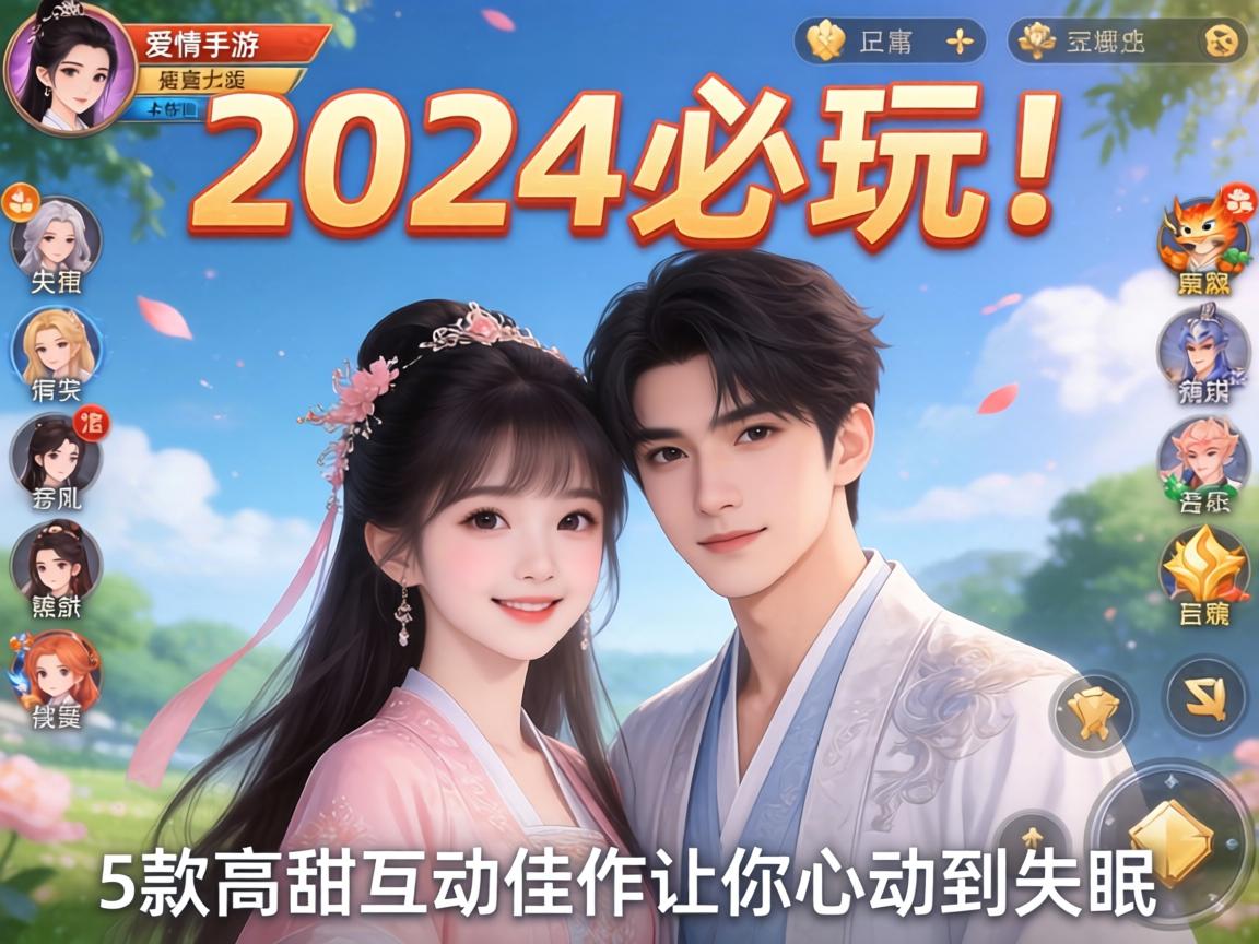 2024必玩!有什么爱情手游游戏?这5款高甜互动佳作让你心动到失眠