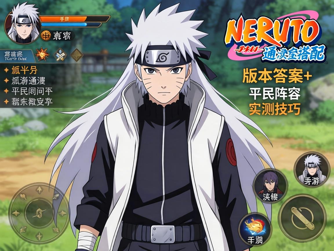 火影手游佩恩通灵搭配全攻略，版本答案+平民阵容实测技巧