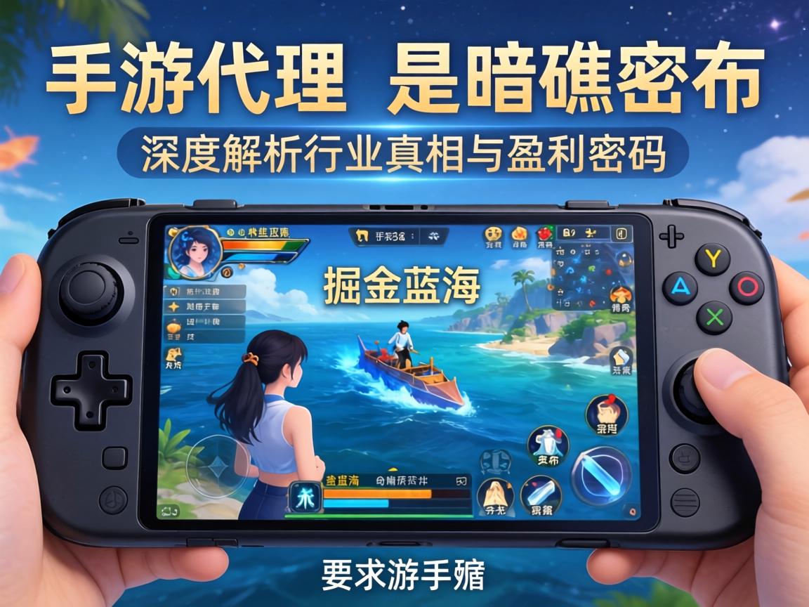 手游代理，是掘金蓝海还是暗礁密布？深度解析行业真相与盈利密码