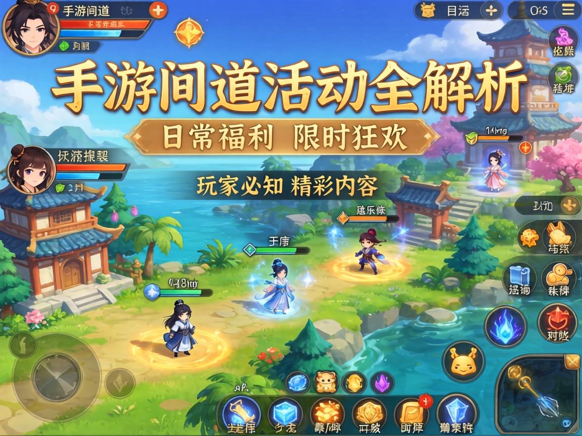 手游问道活动全解析，从日常福利到限时狂欢，玩家必知的精彩内容