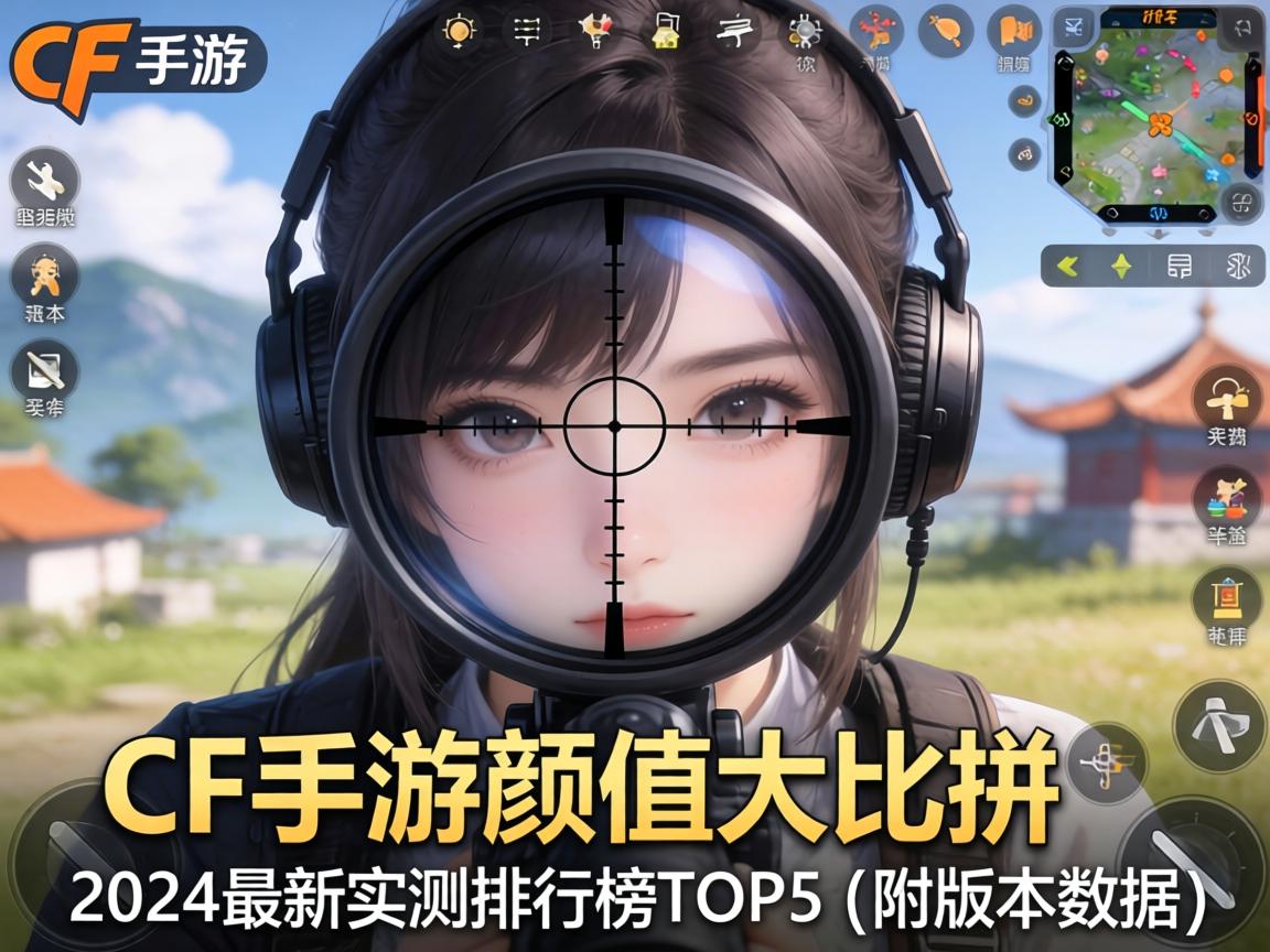 CF手游瞄准镜颜值大比拼，2024最新实测排行榜TOP5（附版本数据）