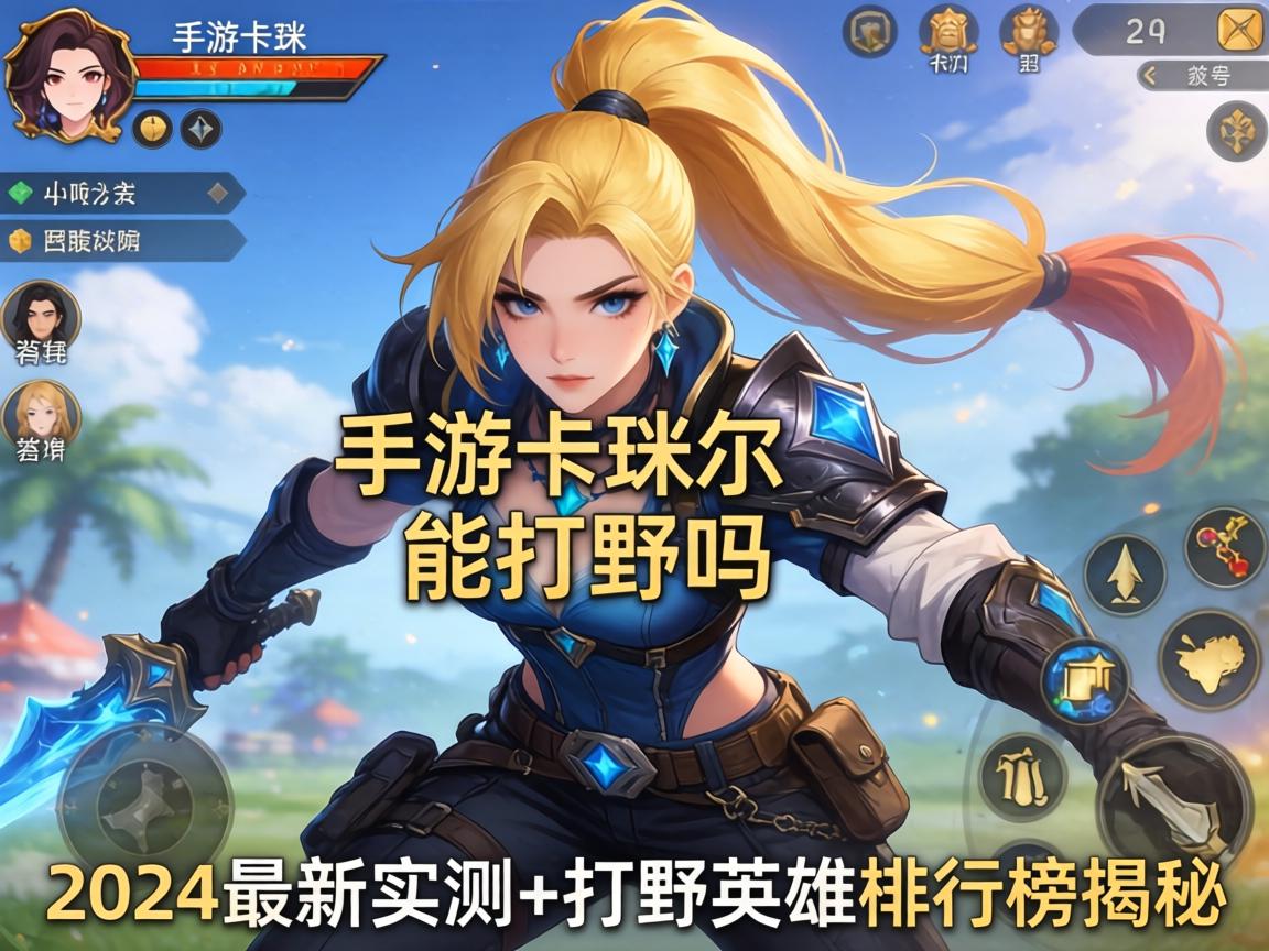 手游卡米尔能打野吗?2024最新实测+打野英雄排行榜揭秘