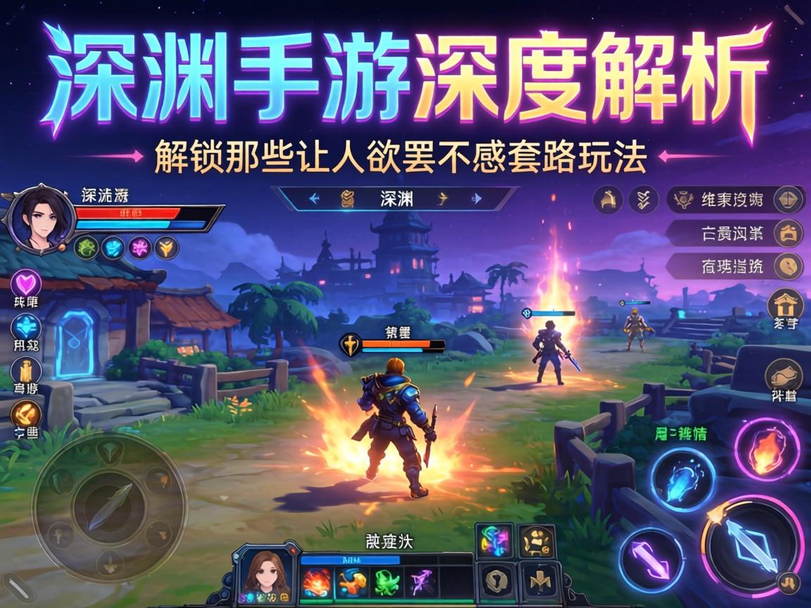 霓虹深渊手游深度解析，解锁那些让人欲罢不能的套路玩法