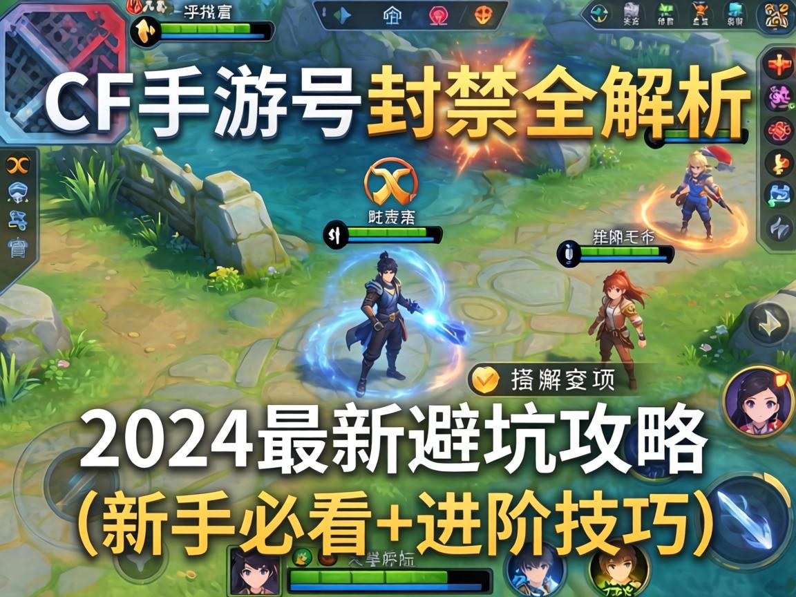 CF手游号封禁全解析，2024最新避坑攻略与解封技巧（新手必看+进阶技巧）
