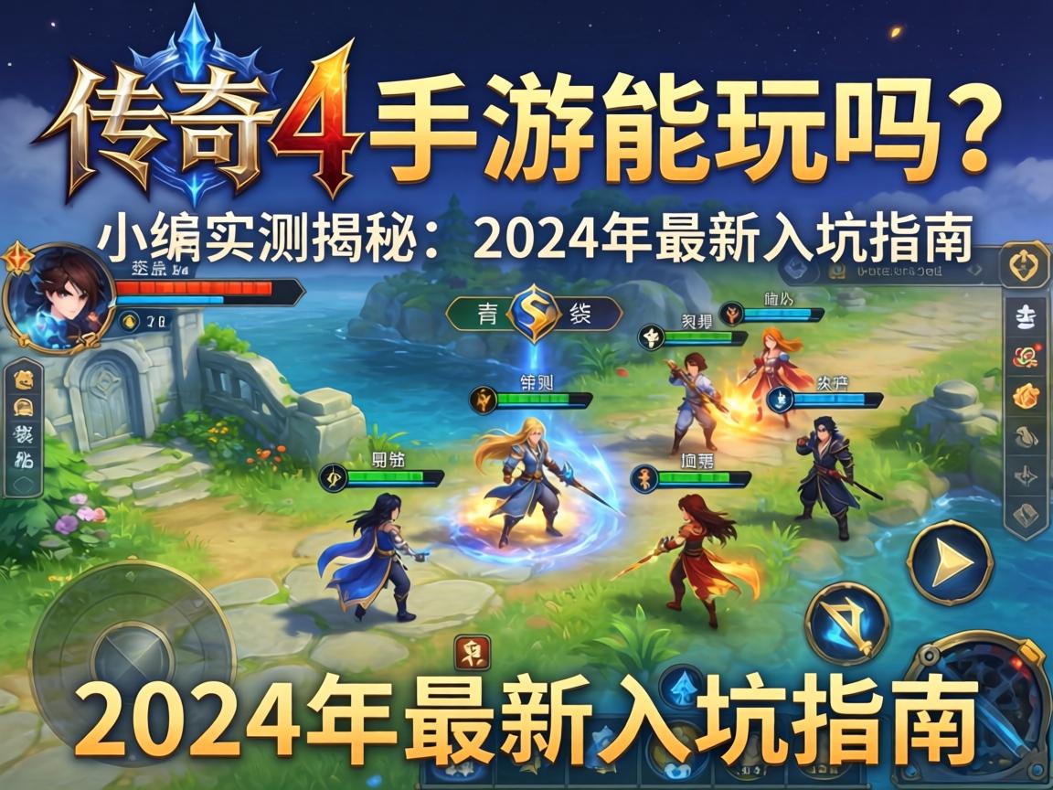 传奇4手游能玩吗？小编实测揭秘，2024年最新入坑指南