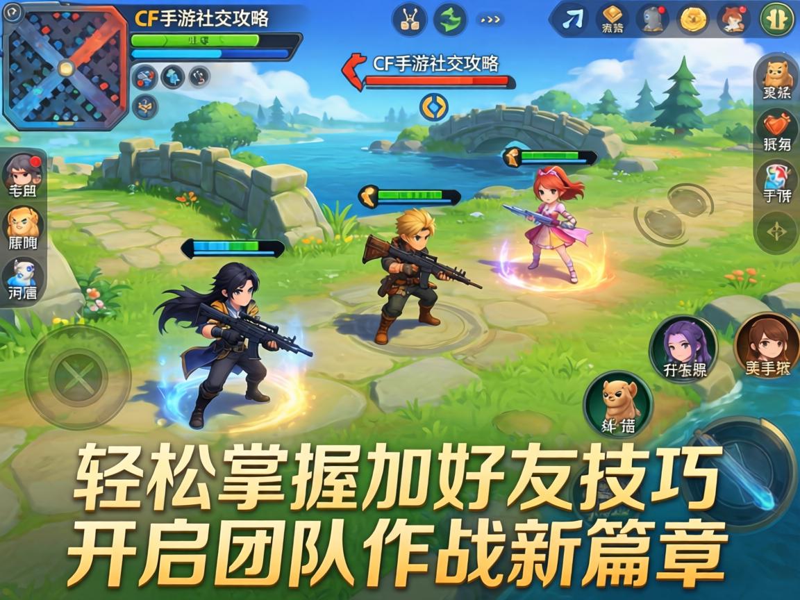 CF手游社交攻略,轻松掌握加好友技巧,开启团队作战新篇章