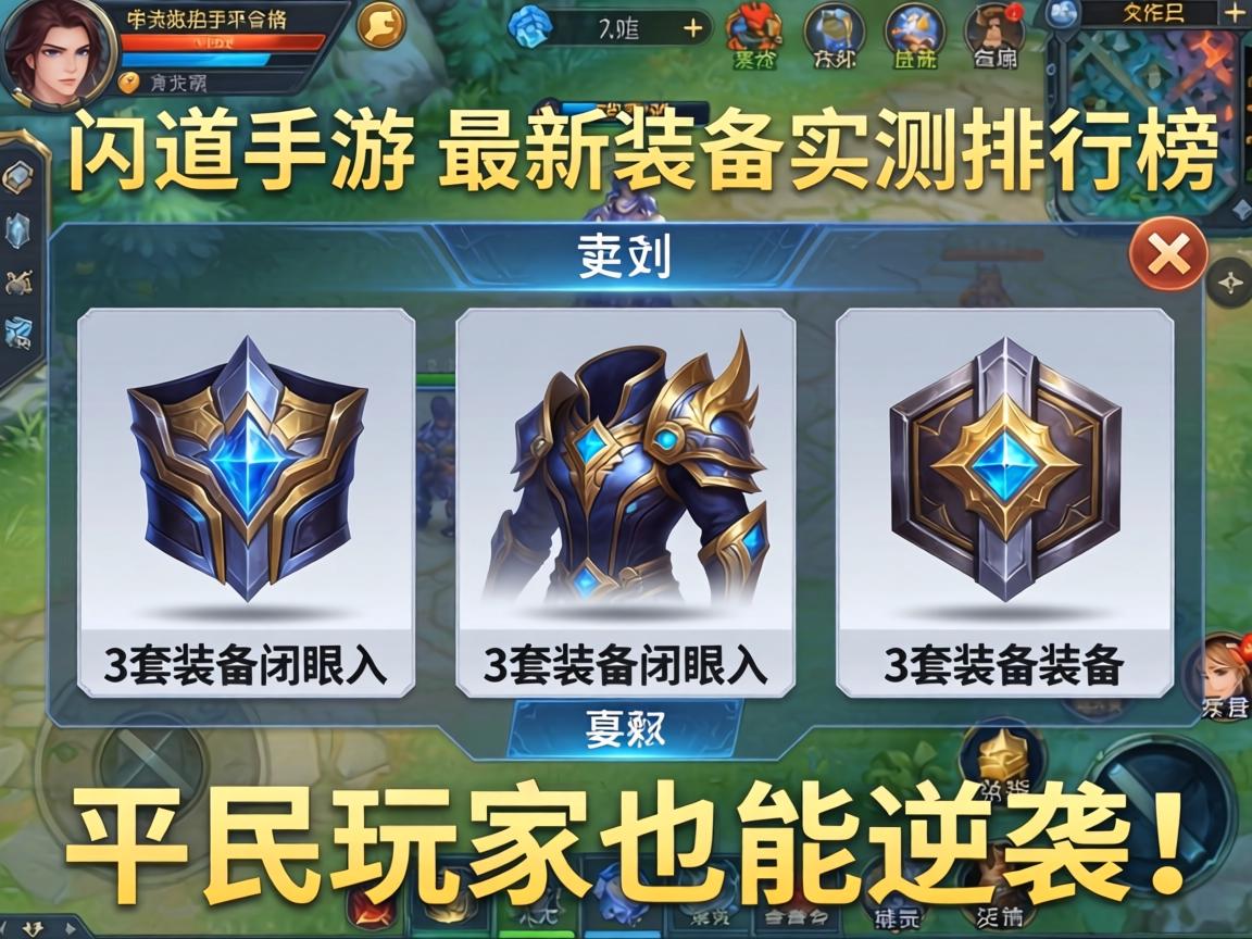 问道手游最新装备实测排行榜，这3套装备闭眼入，平民玩家也能逆袭！