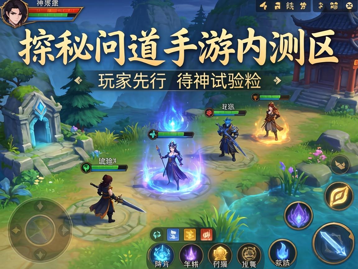 探秘问道手游内测区，玩家先行的神秘试炼场