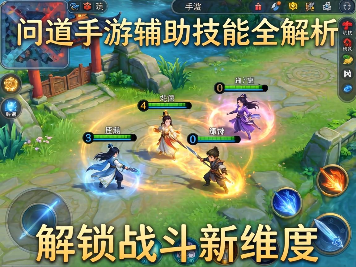 问道手游辅助技能全解析，解锁战斗新维度