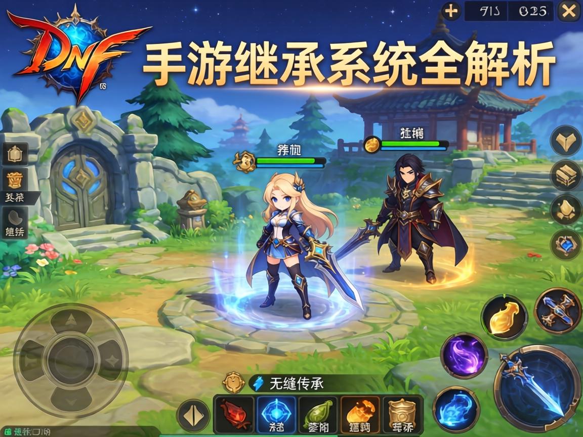 DNF手游继承系统全解析，角色、装备与资源的无缝传承