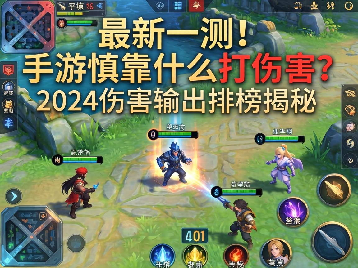 最新实测!手游慎靠什么打伤害?2024伤害输出排行榜揭秘