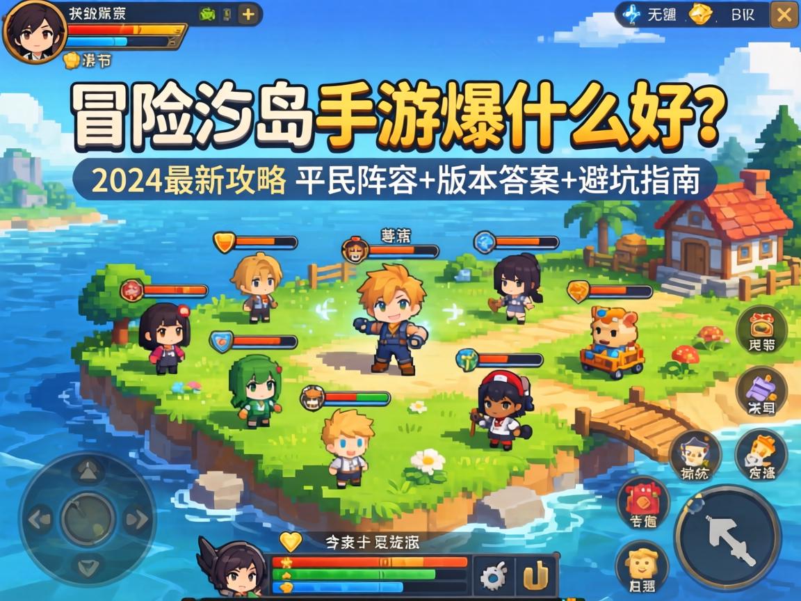 冒险岛手游爆什么好?2024最新攻略,平民阵容+版本答案+避坑指南