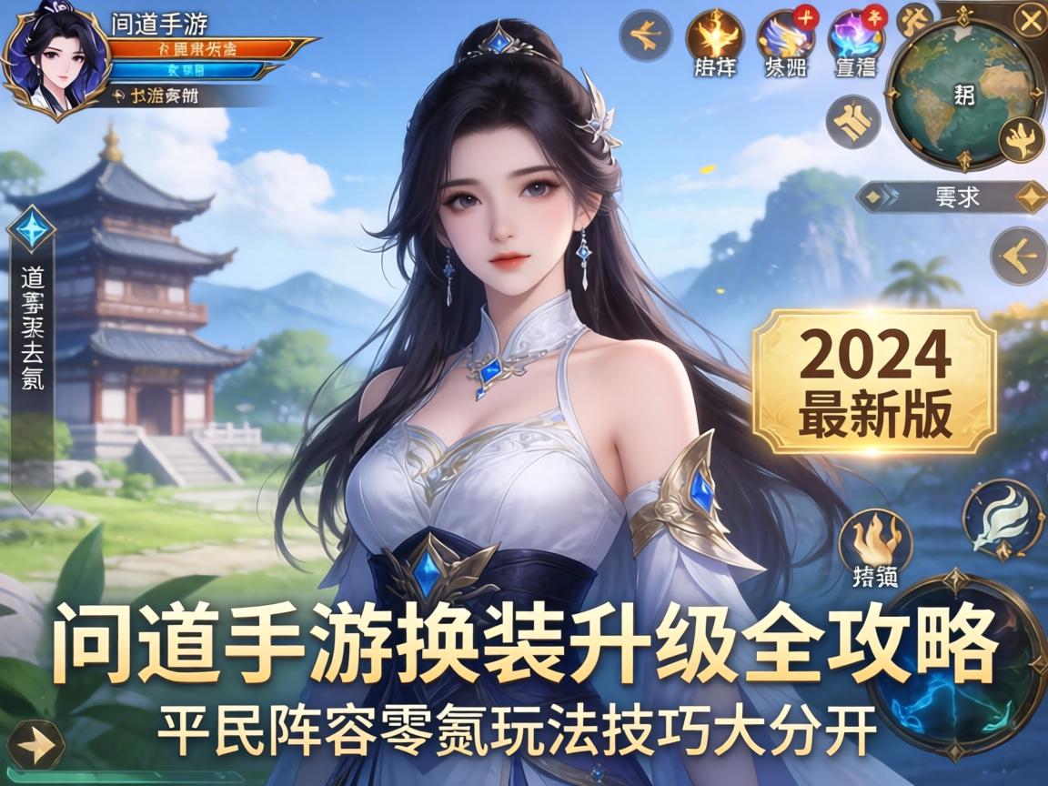 问道手游换装升级全攻略,平民阵容零氪玩法技巧大公开(2024最新版)