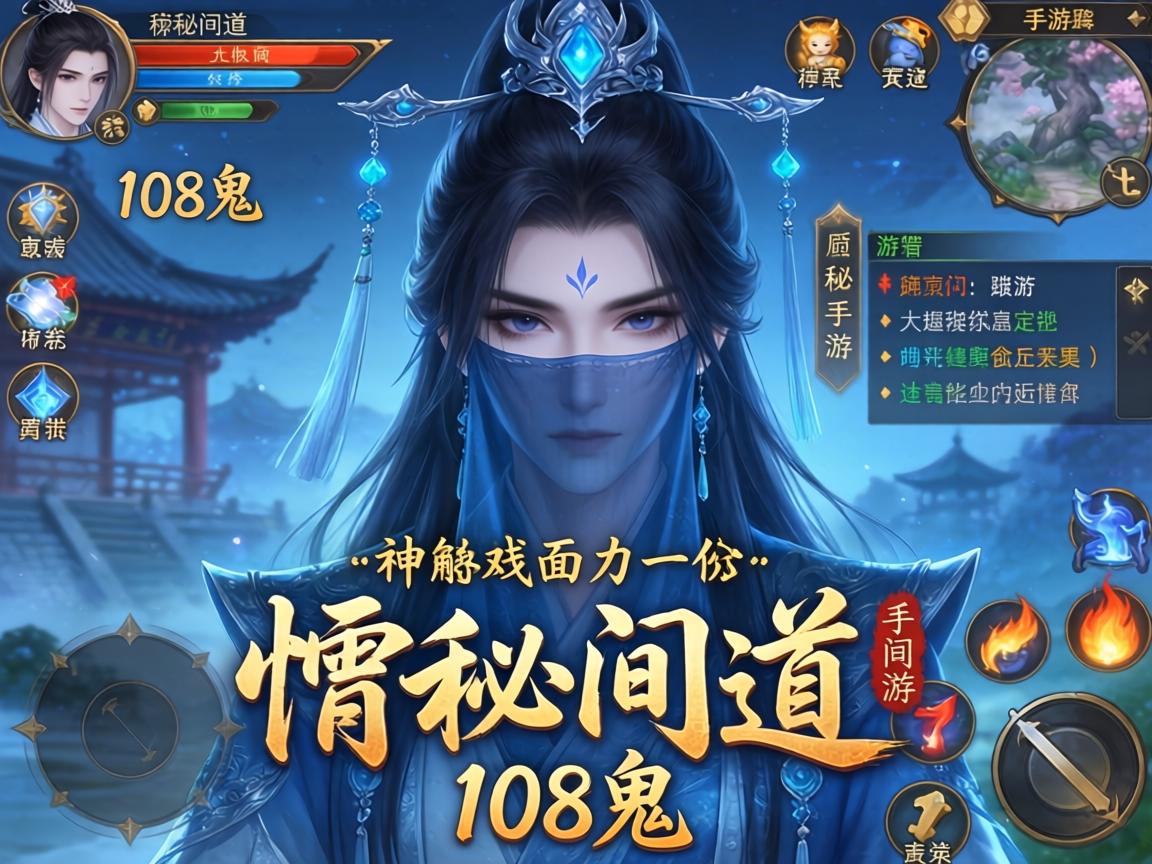 探秘问道手游,108鬼的神秘面纱与游戏魅力