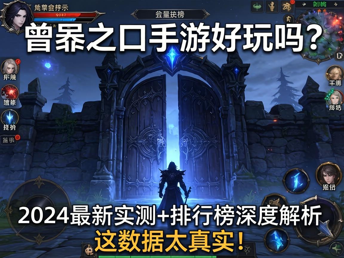 暗黑之门手游好玩吗?2024最新实测+排行榜深度解析,这数据太真实了!