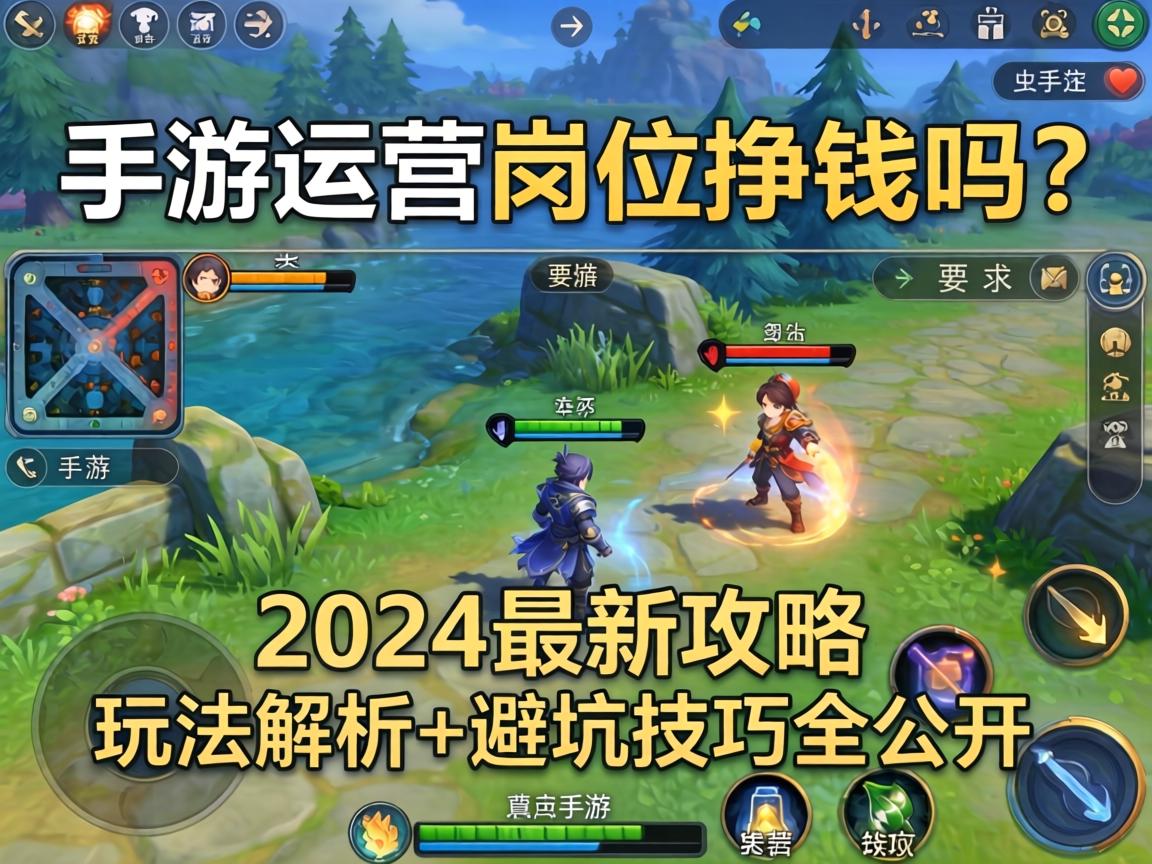 手游运营岗位挣钱吗？2024最新攻略，玩法解析+避坑技巧全公开