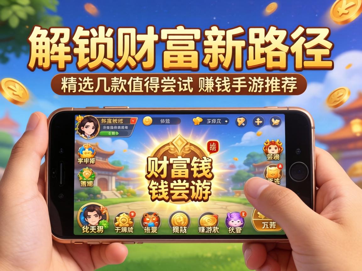 解锁财富新路径，精选几款值得尝试的赚钱手游推荐