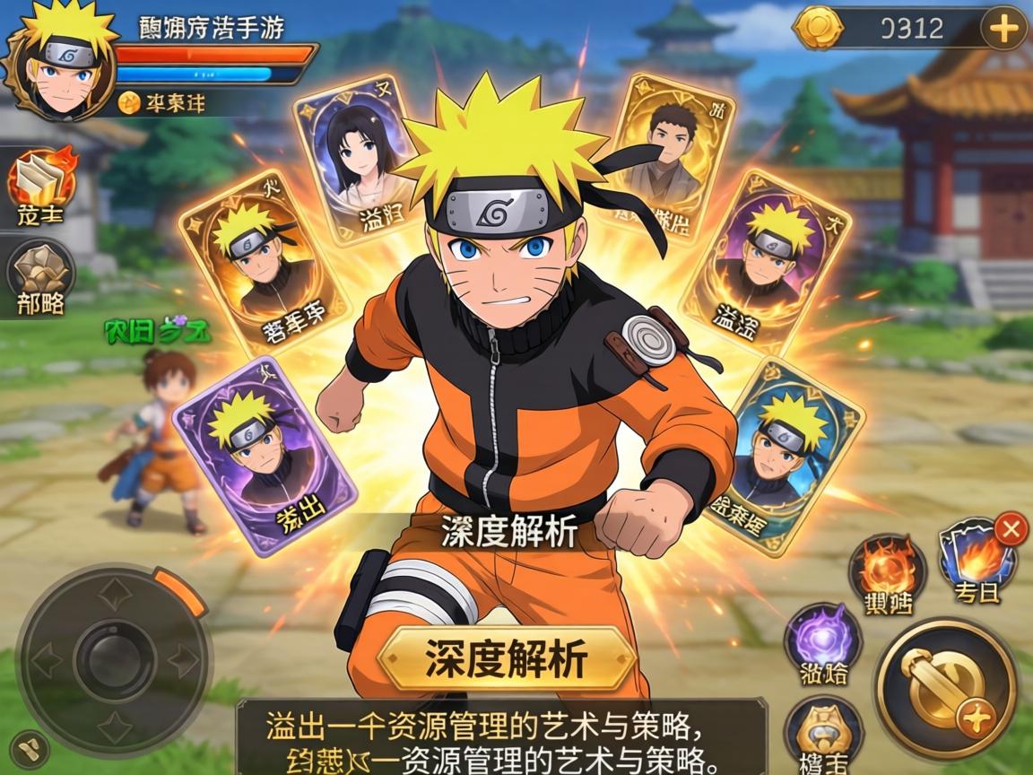 火影手游深度解析，溢出卡片——资源管理的艺术与策略