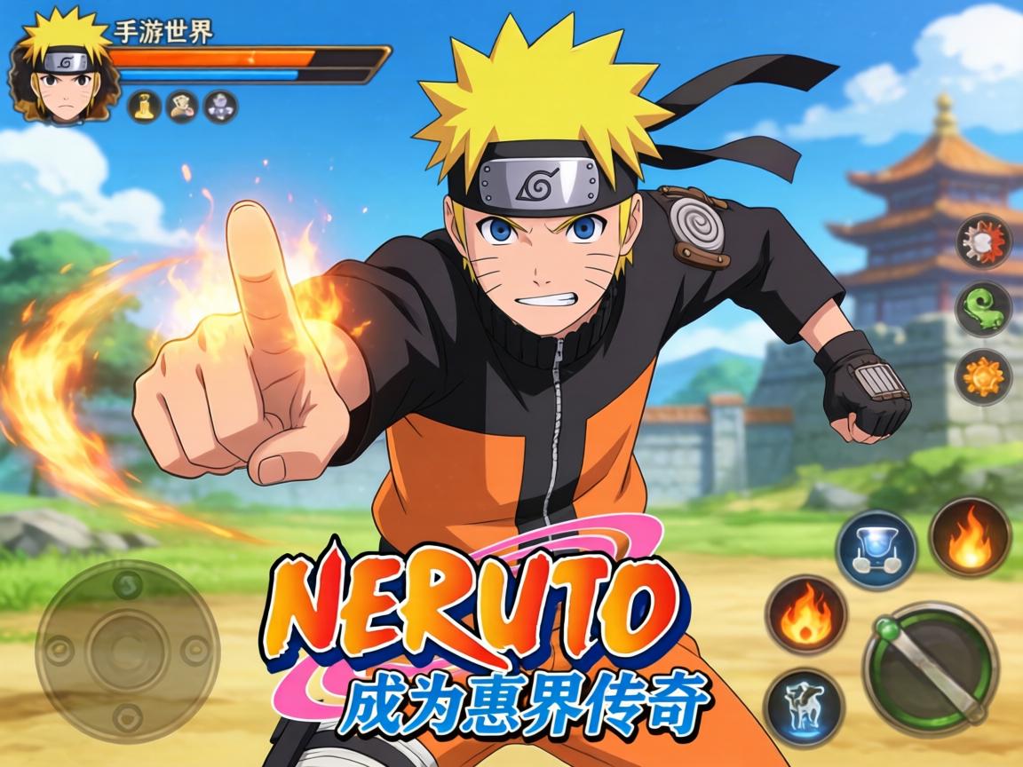火影手游世界，当指尖跃动成为忍界传奇
