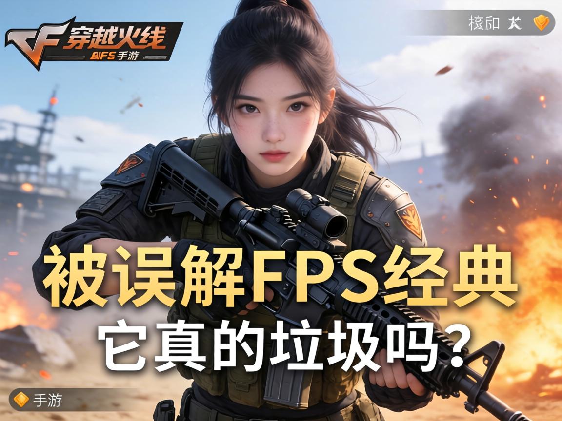 穿越火线手游，被误解的FPS经典，它真的垃圾吗？
