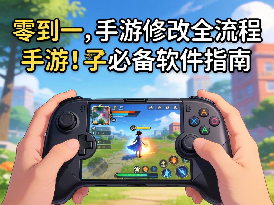 从零到一,手游修改全流程必备软件指南