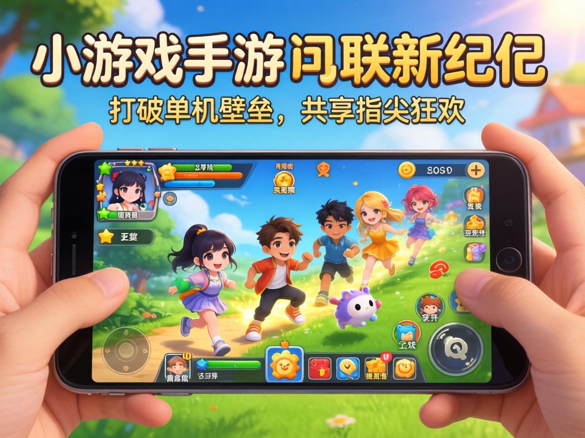 小游戏手游联机新纪元，打破单机壁垒，共享指尖狂欢
