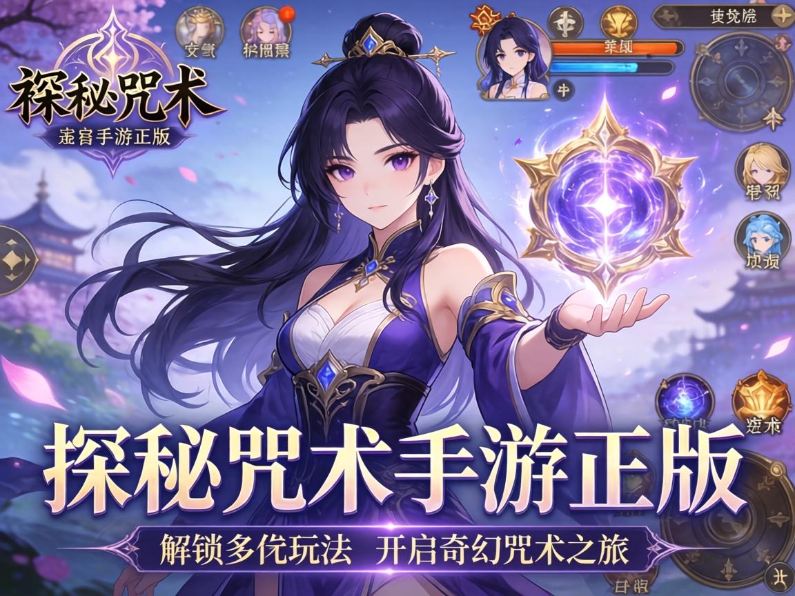 探秘咒术手游正版,解锁多元玩法,开启奇幻咒术之旅