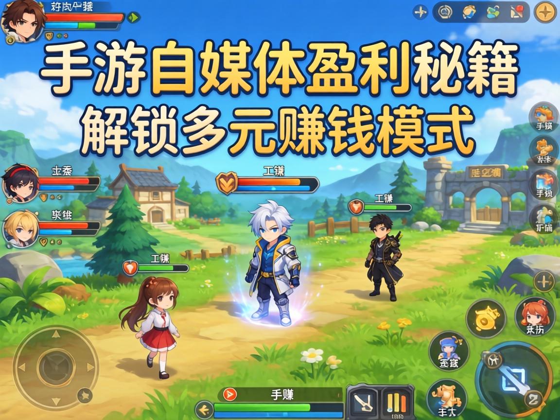 手游自媒体盈利秘籍,解锁多元赚钱模式