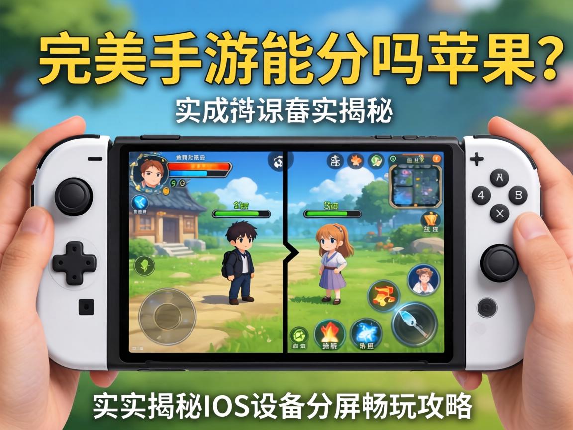 完美手游能分屏吗苹果？实测揭秘iOS设备分屏畅玩攻略