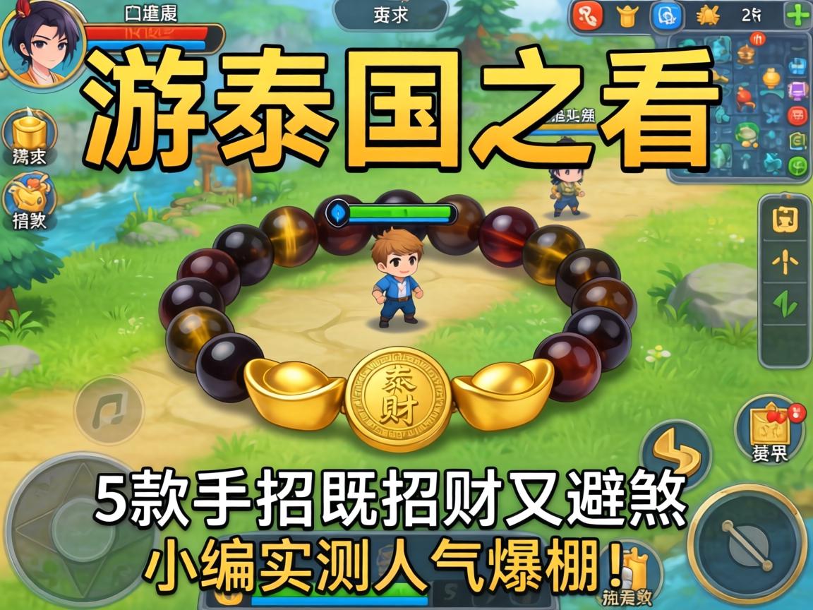 游泰国必看！这5款手串既招财又避煞，小编实测人气爆棚！