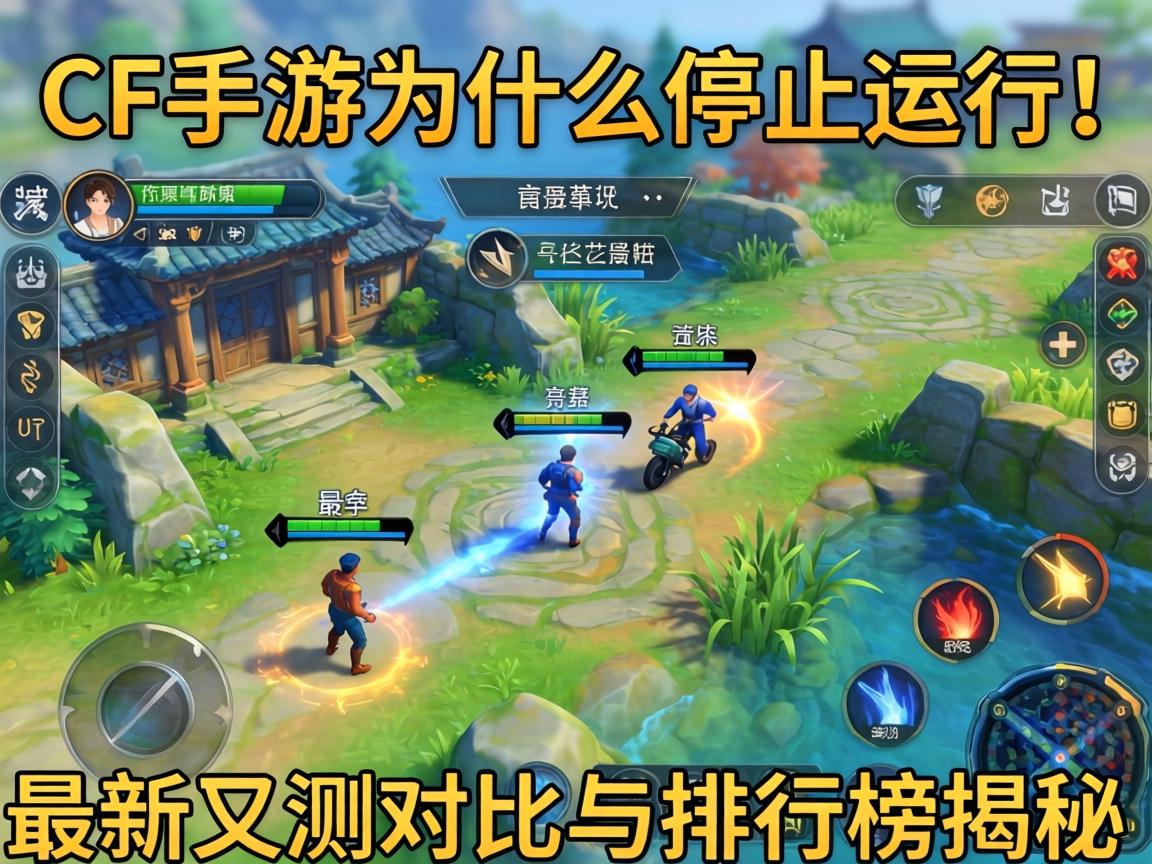 CF手游为什么停止运行？最新实测对比与排行榜揭秘