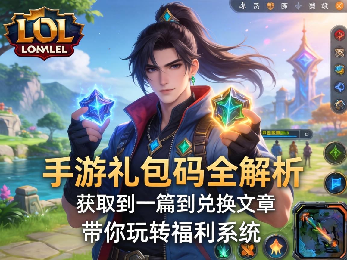LOL手游礼包码全解析，从获取到兑换，一篇文章带你玩转福利系统