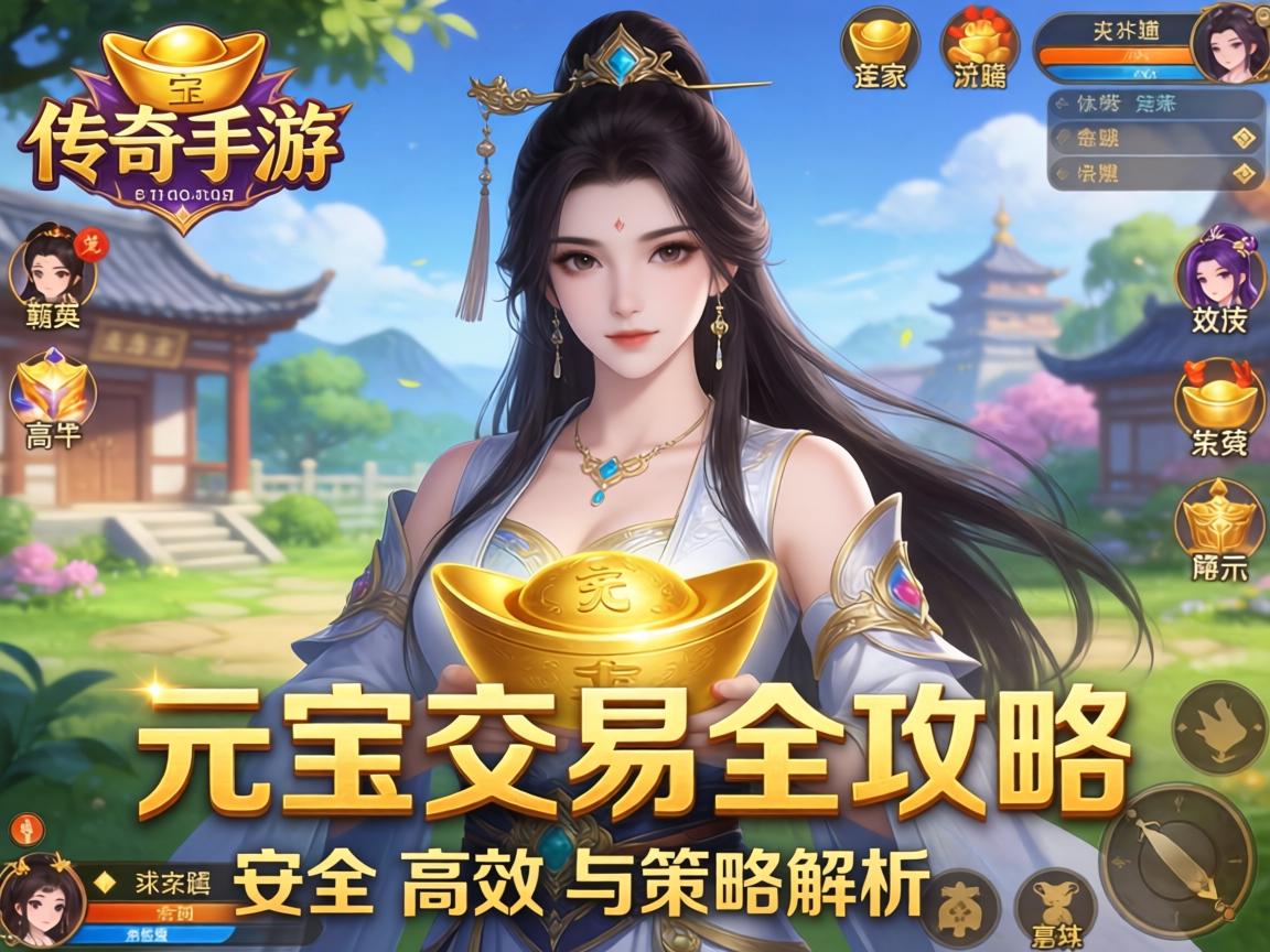 传奇手游元宝交易全攻略,安全、高效与策略解析
