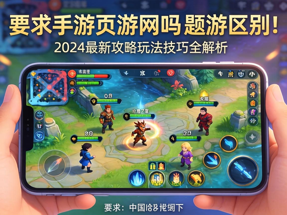 手游页游和网游区别吗？2024最新攻略玩法技巧全解析