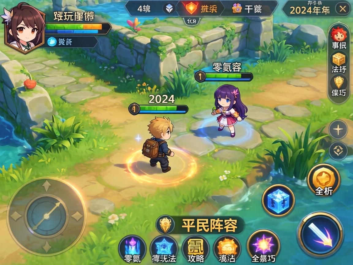 好玩的RPG手游推荐,2024年平民阵容与零氪攻略玩法技巧全解析