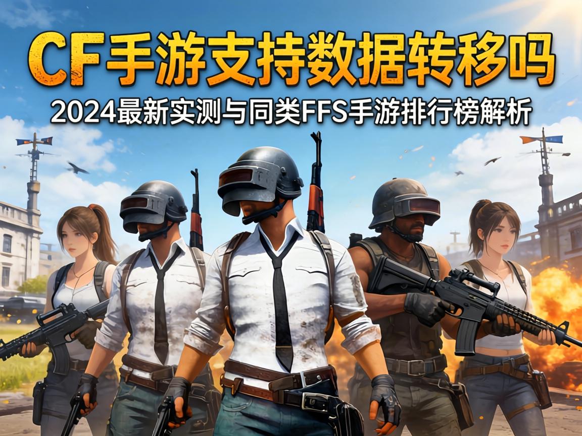 CF手游支持数据转移吗？2024最新实测与同类FPS手游排行榜解析