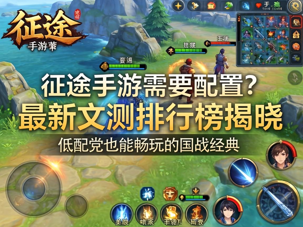 征途手游需要配置吗?最新实测排行榜揭晓,低配党也能畅玩的国战经典