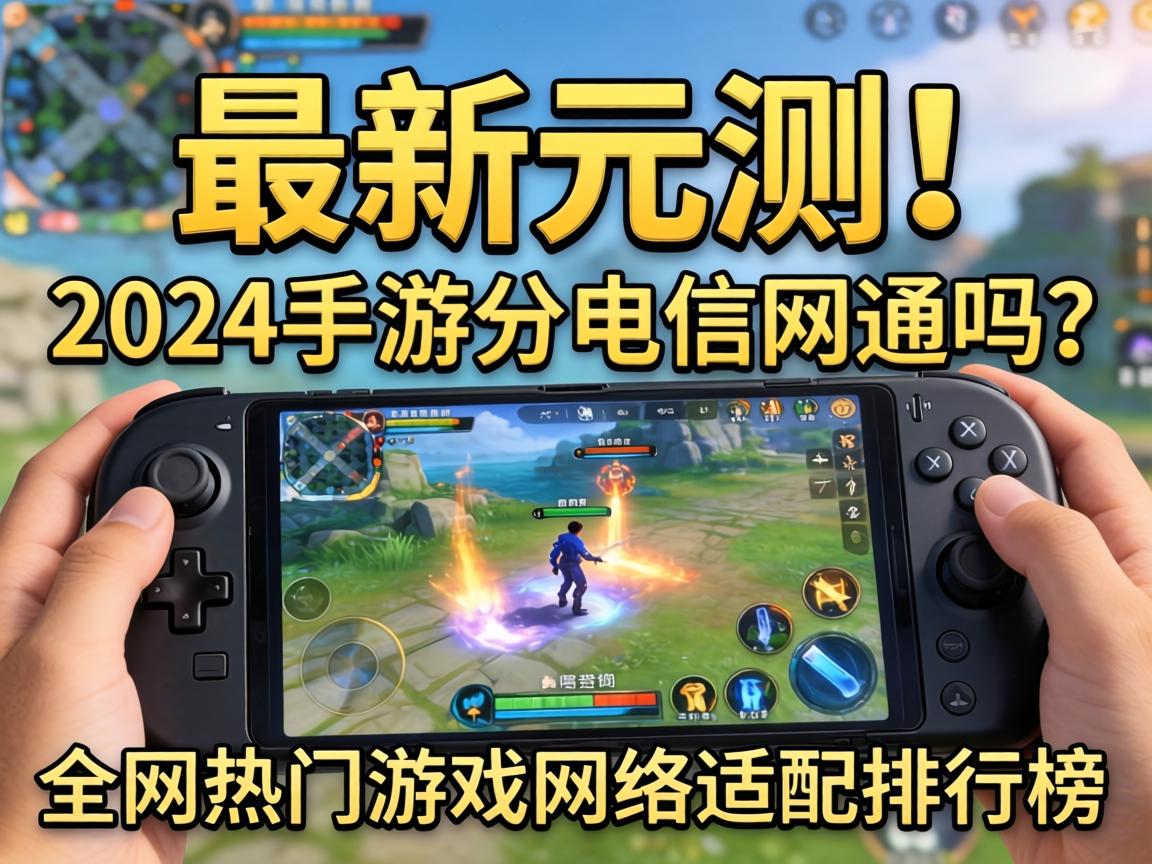 最新实测！2024手游分电信网通吗？全网热门游戏网络适配排行榜