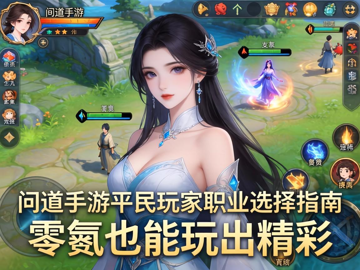 问道手游平民玩家职业选择指南，零氪也能玩出精彩