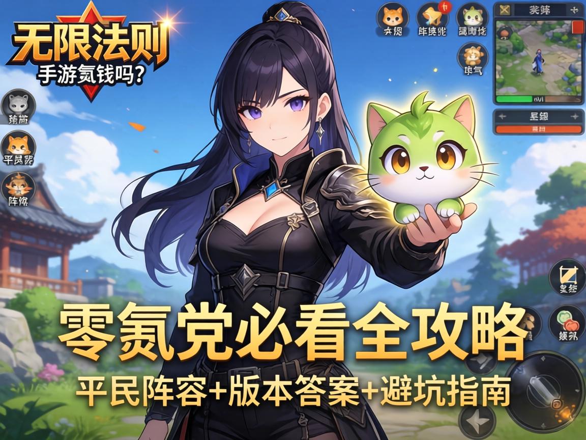 无限法则手游要钱吗?零氪党必看全攻略,平民阵容+版本答案+避坑指南