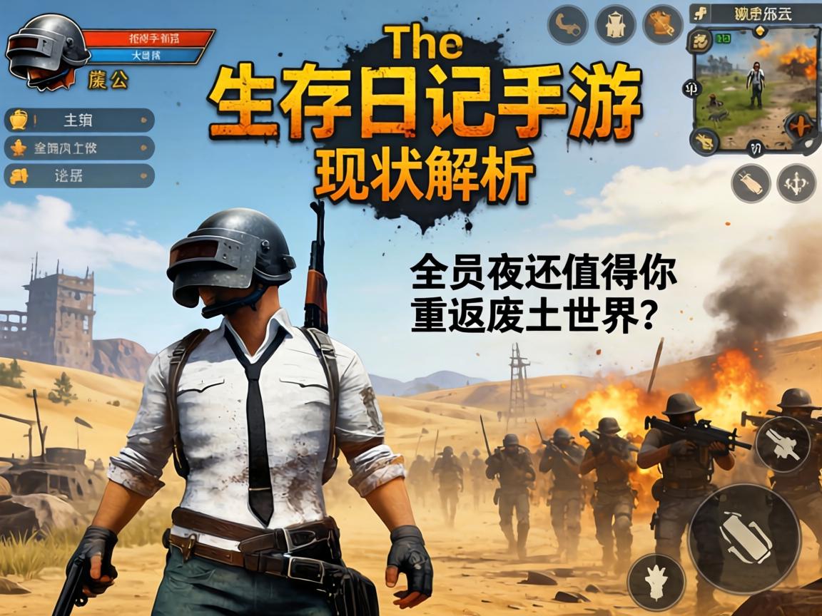 生存日记手游现状解析，它是否还值得你重返废土世界？