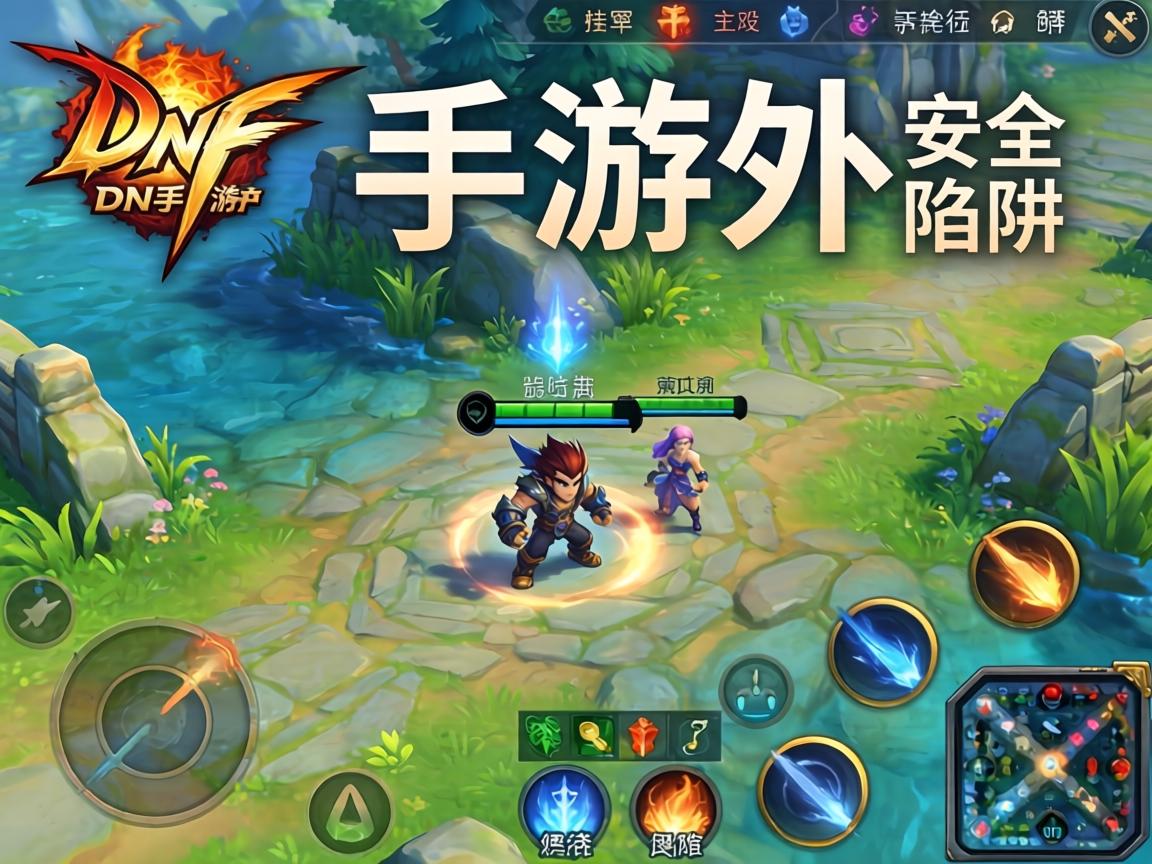 DNF手游外挂,安全陷阱与游戏生态的双重危机