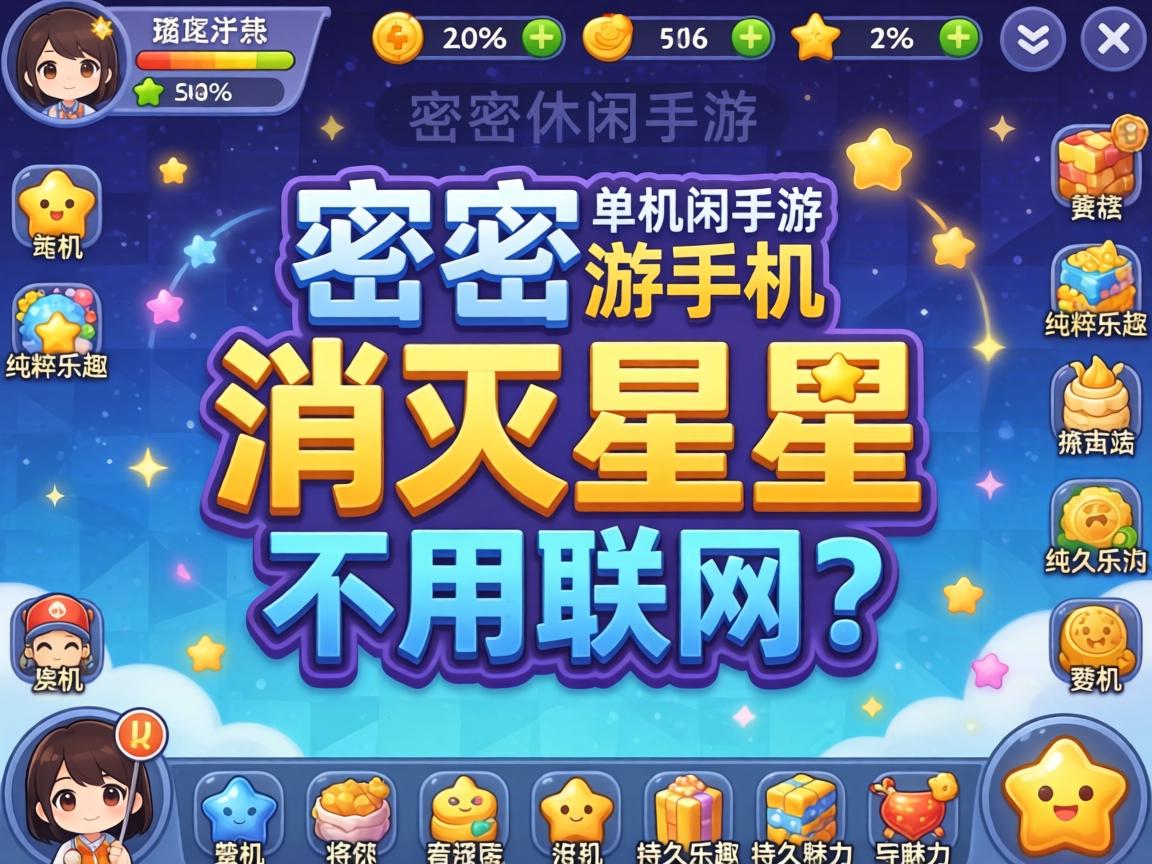 解密消灭星星不用联网吗,单机休闲手游的纯粹乐趣与持久魅力