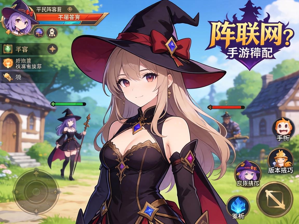 放置魔女需要联网吗手游攻略,平民阵容搭配与版本答案技巧全解析