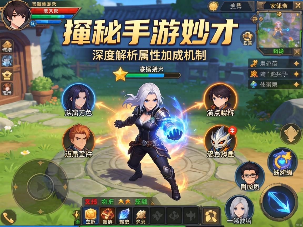 探秘手游妙才，深度解析角色属性加成机制